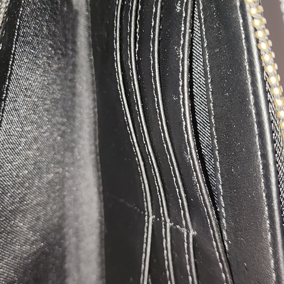 Nine West Black and Brown Patterned Wallet - Picture 4 of 8